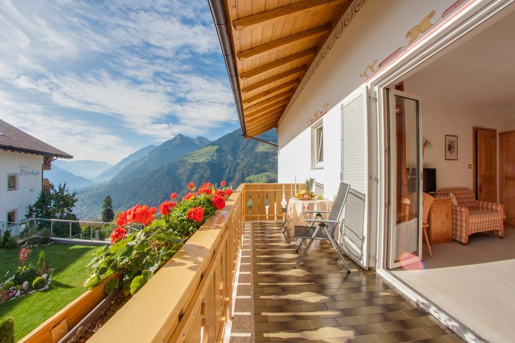 Pension Verdinserhoehe Schenna Exterior foto